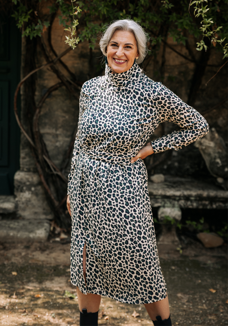 Long dress blouse hot sale