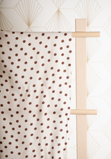 Poplin viscose Lunares - by 10cm