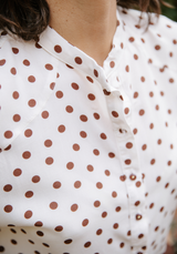 Poplin viscose Lunares - by 10cm