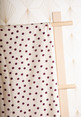 Poplin viscose Lunares - by 10cm