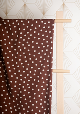 Poplin viscose Lunares - by 10cm