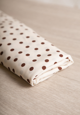 Poplin viscose Lunares - by 10cm