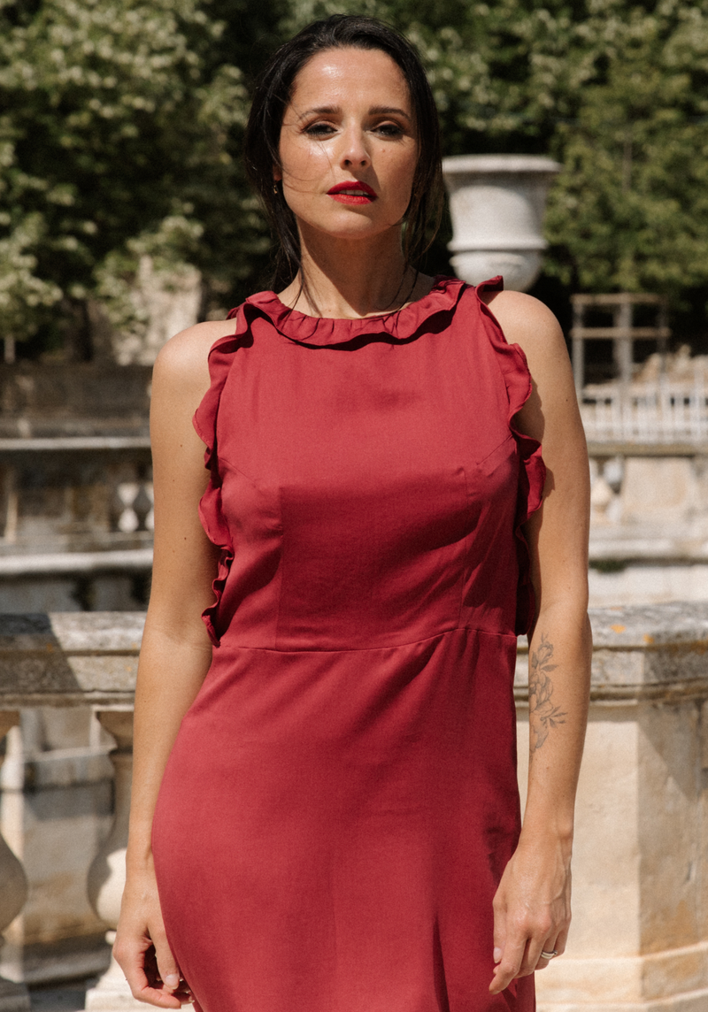 Lightweight Matte Tencel Satin Fabric - Multiple Colors