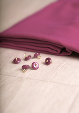 10mm Mother of Pearl Sewing Button Wink Glossy – Multiple Colours