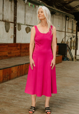 Plain viscose twill fabric - by 10 cm