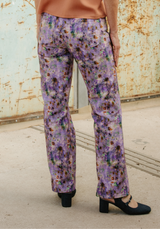 Ghost Flower - Cotton gabardine, various colours