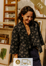 Nage Libre Jacket PDF Pattern (A0, A3, A4 and US letter)