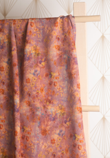 Ghost Flower - printed viscose poplin fabric - Various colours