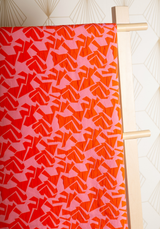 Clash Jacquard Fabric - by 10 cm- width 130 cm - Several colors