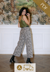 Récif trousers PDF Sewing Pattern (A0, A4 and US letter, videoprojection)