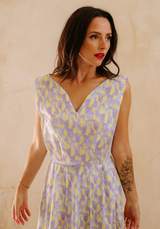 Free PDF supplement: Notte sleeveless dress / PDF (A4, A3, A0, US Letter) - Frames, Layers by Size, Video Projection