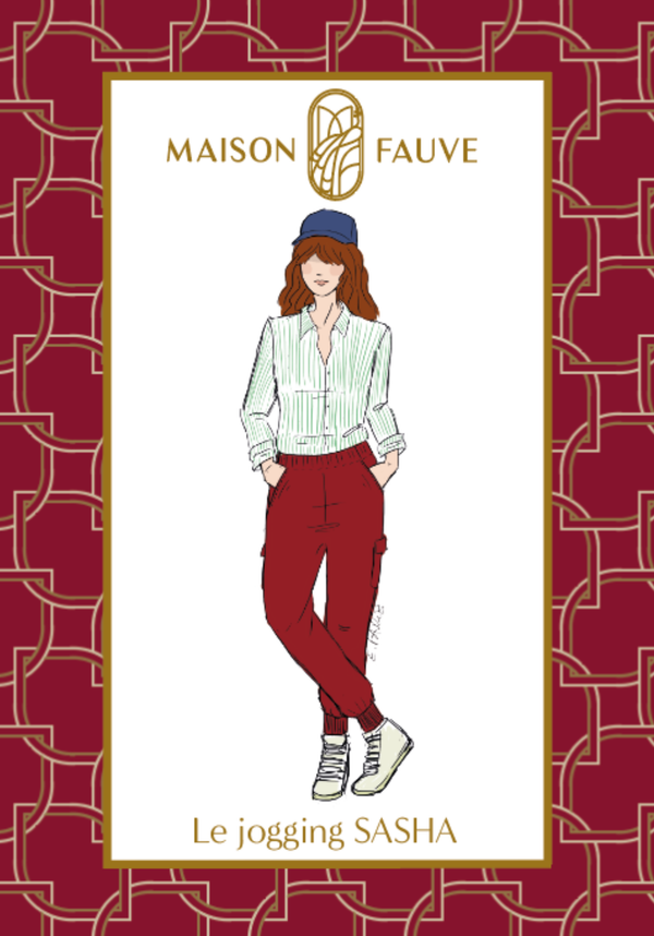 Sasha jogging Sewing Pattern - Paper Pattern
