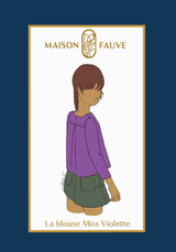 Miss Violette Blouse Sewing Pattern - Paper Pattern