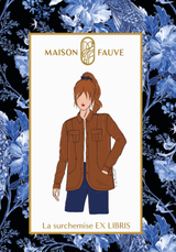 Ex Libris Overshirt Sewing Pattern - Paper Pattern
