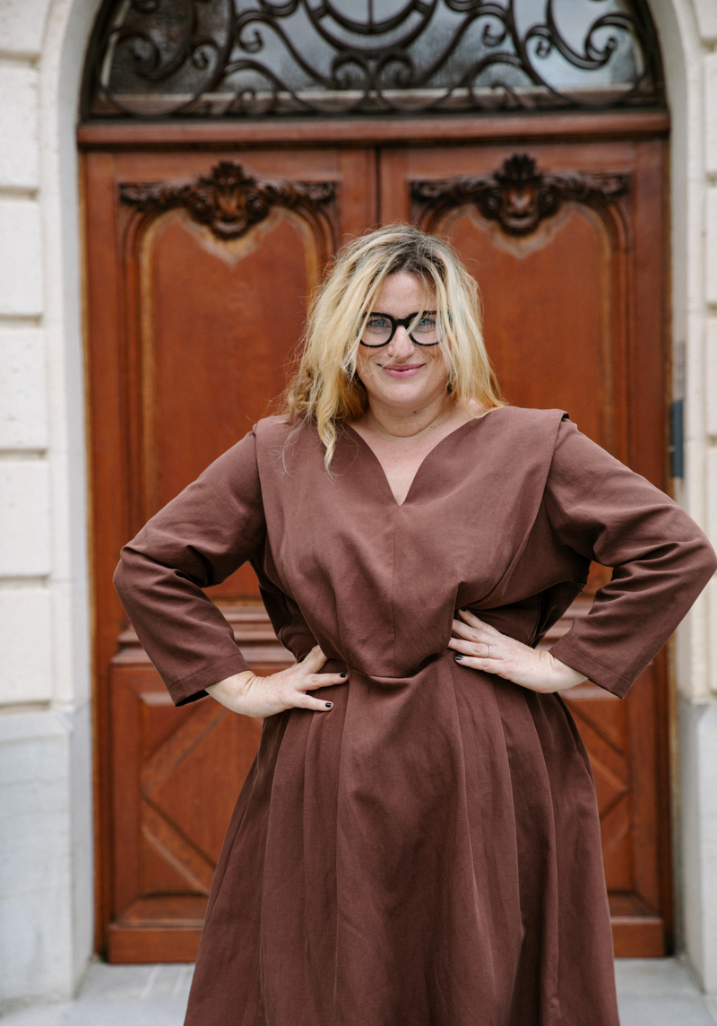 Notte Dress Blouse Sewing Pattern - Paper Pattern