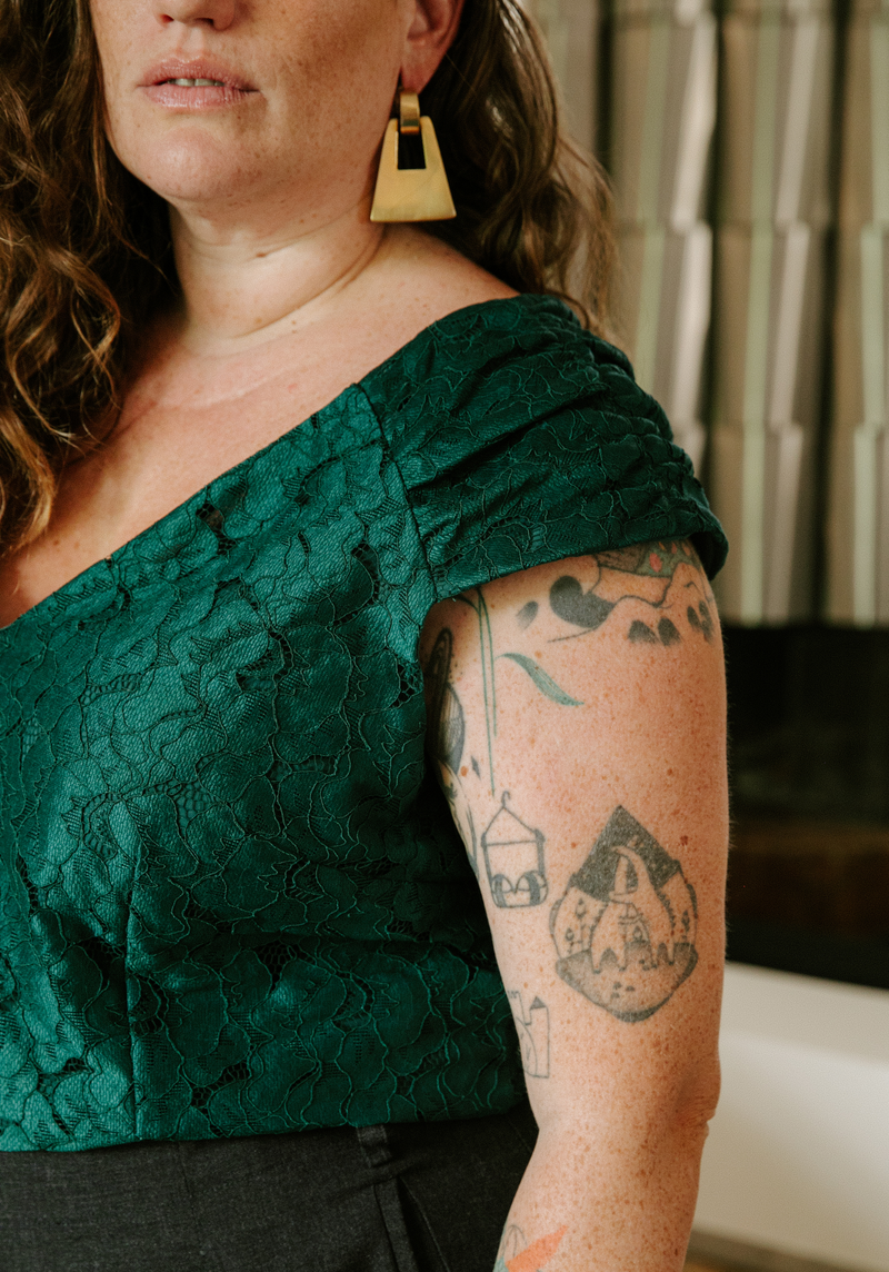 Pétula Dress Blouse Sewing Pattern - Paper Pattern