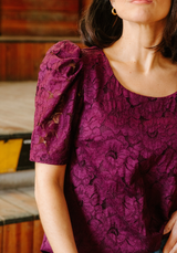 Daphne Floral Lace Fabric - Multiple Colors