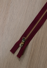 45cm separating zip for jackets and coats - Several colours