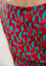 Pietra printed viscose poplin fabric - Various colors