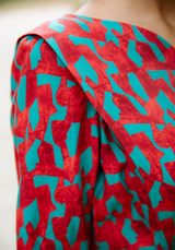 Pietra printed viscose poplin fabric - Various colors