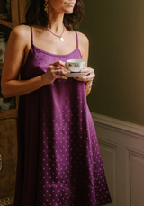 Valentine's Day nightdress sewing kit - Paola pattern and Jacquard Lucente