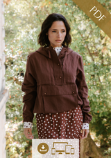 Rafale windbreaker PDF Sewing Pattern (A0, A4 and US letter, videoprojection)