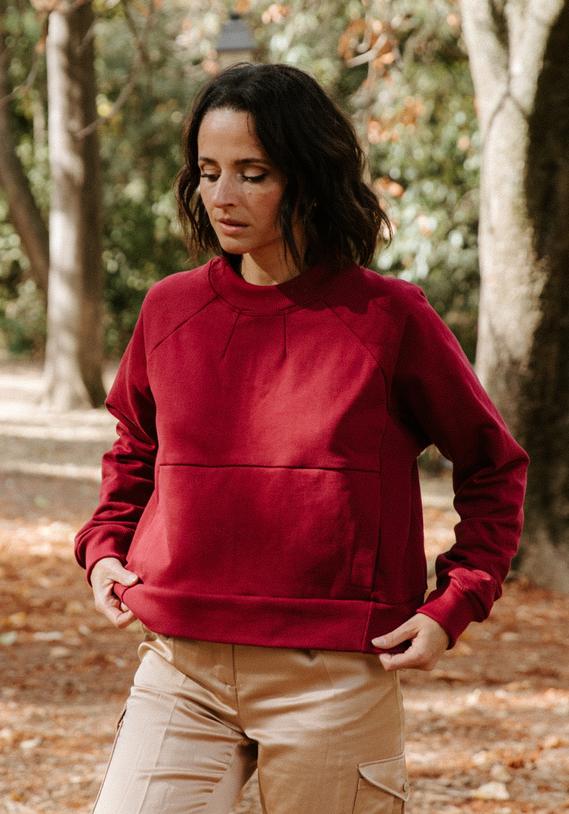 Ressac Sweatshirt Paper Sewing Pattern