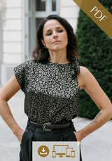 Santa Fe Top PDF Sewing Pattern  (A4 A0 and US letter)