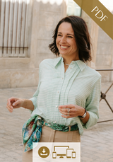 Scala Shirt PDF Sewing Pattern (A4 A3 A0 and US Letter)