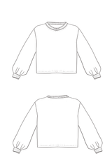 Granite Sweatshirt PDF Pattern (A4 A0 and US letter)
