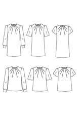 Miss Zenith Blouse Sewing Pattern - Paper Pattern