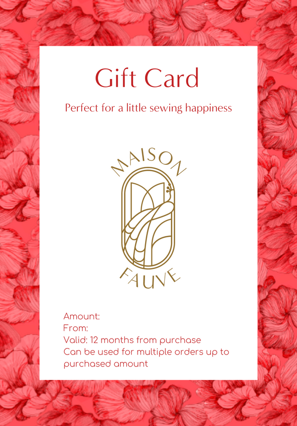 Gift card