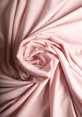 Soft jersey 100 % cotton - Burgundy and powder pink