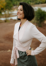Soft jersey 100 % cotton - Burgundy and powder pink