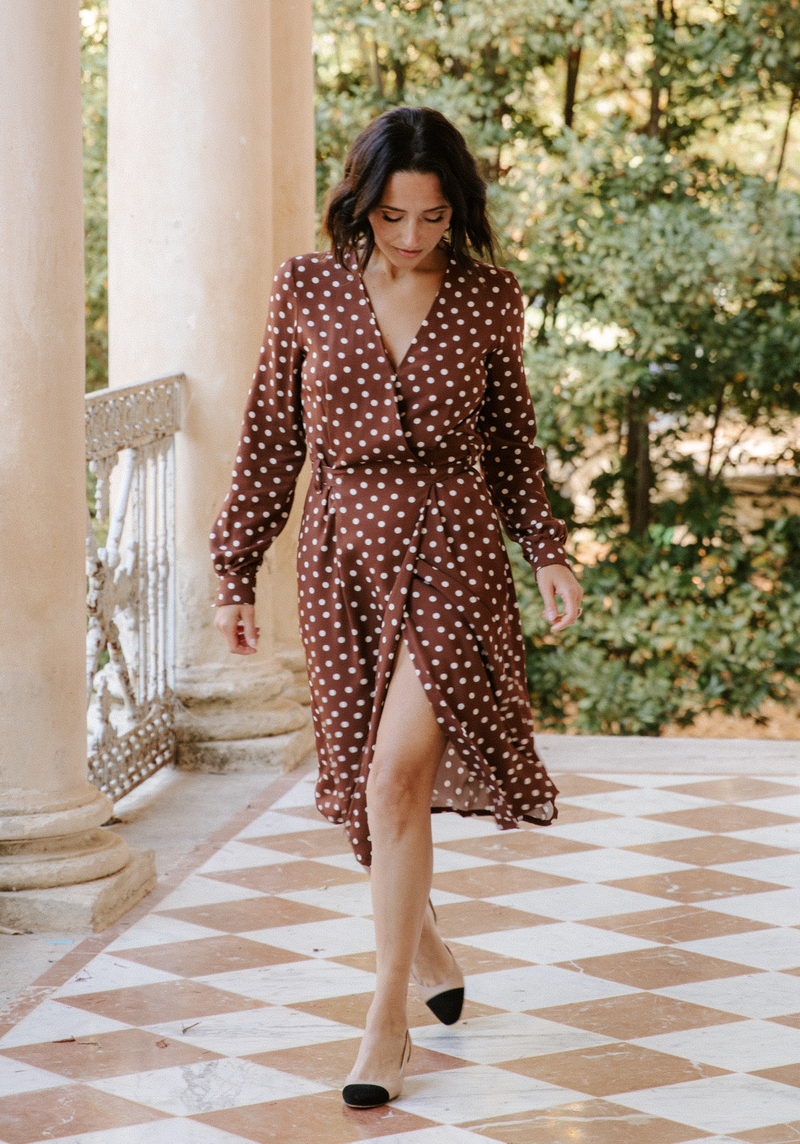 Soho Wrap Dress Paper Sewing Pattern