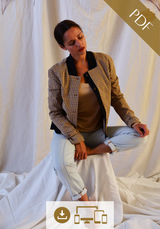 Sunset Jacket PDF Sewing Pattern (A4 A0 and US letter)