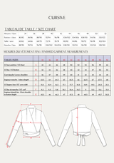Cursive Wrap Top Sewing Pattern - Paper Pattern