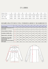Ex Libris Overshirt Sewing Pattern - Paper Pattern