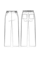 Free Sewing Pattern MELLOW Trousers / Downloadable PDF