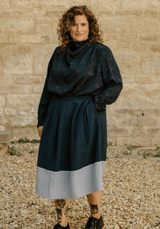 Tencel, linen and cotton dupion fabric - Multiple colors
