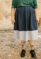 Tencel, linen and cotton dupion fabric - Multiple colors