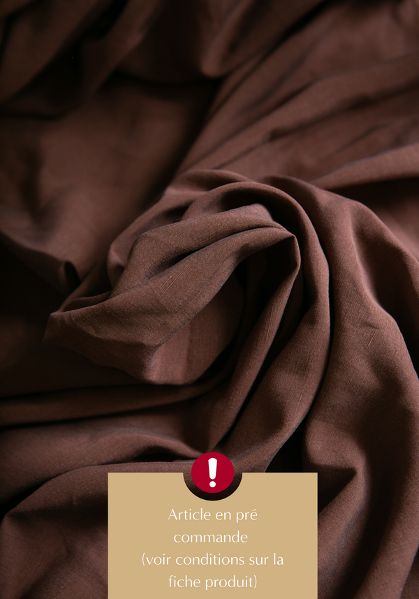 Tencel, linen and cotton dupion fabric - Multiple colors
