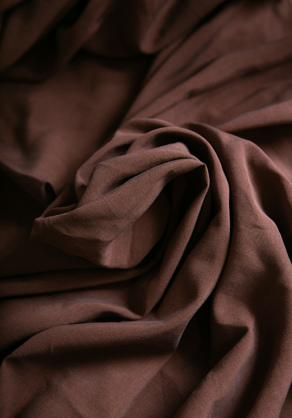 Tencel, linen and cotton dupion fabric - Multiple colors