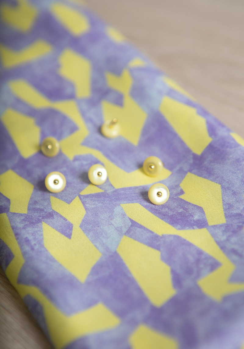 Pietra printed viscose poplin fabric - Various colors