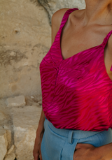 Tiger - Viscose Jacquard - by 10 cm - several colors