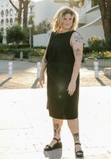 Twist Dress Sewing Pattern - Paper Pattern