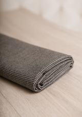 Wool Tweed Fabric – 100% Virgin Wool – Brown Check