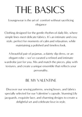 The VALENTINES CAPSULE Lookbook