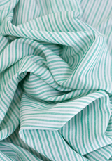 Lightweight viscose jacquard with lurex stripes VARSITY