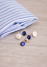 Lightweight viscose jacquard with lurex stripes VARSITY